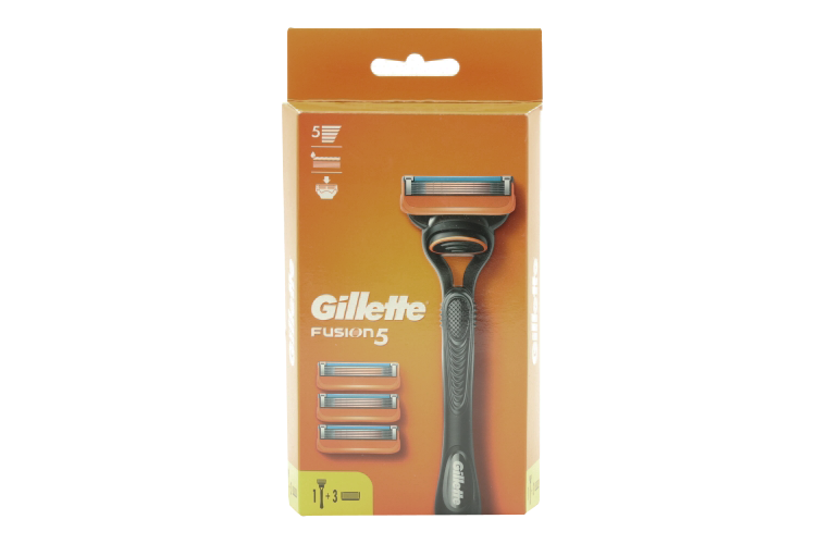 Бритва GILLETTE fusion5 с 3 сменными кассетами